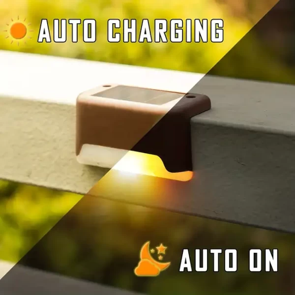 Solar Stair Lights pack of 8 (8 Lights)