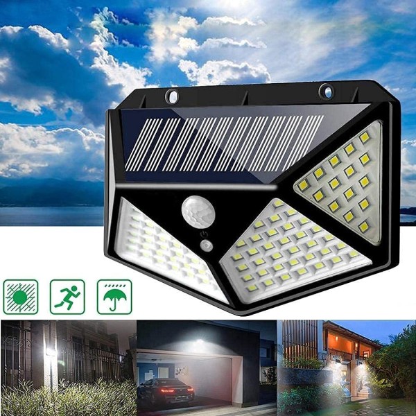 100 LED motion Sensor Light Pack of 2 (2 Lights)